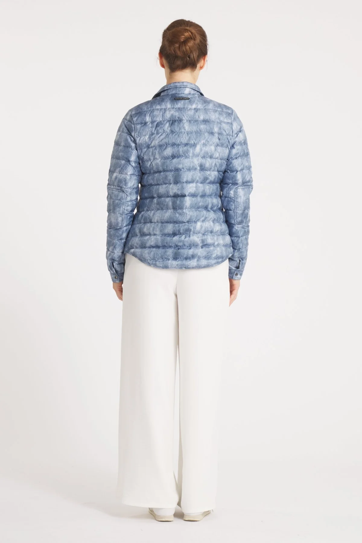 The Harrow Royale | Down Shirt | Blue Jean Print - Image 8