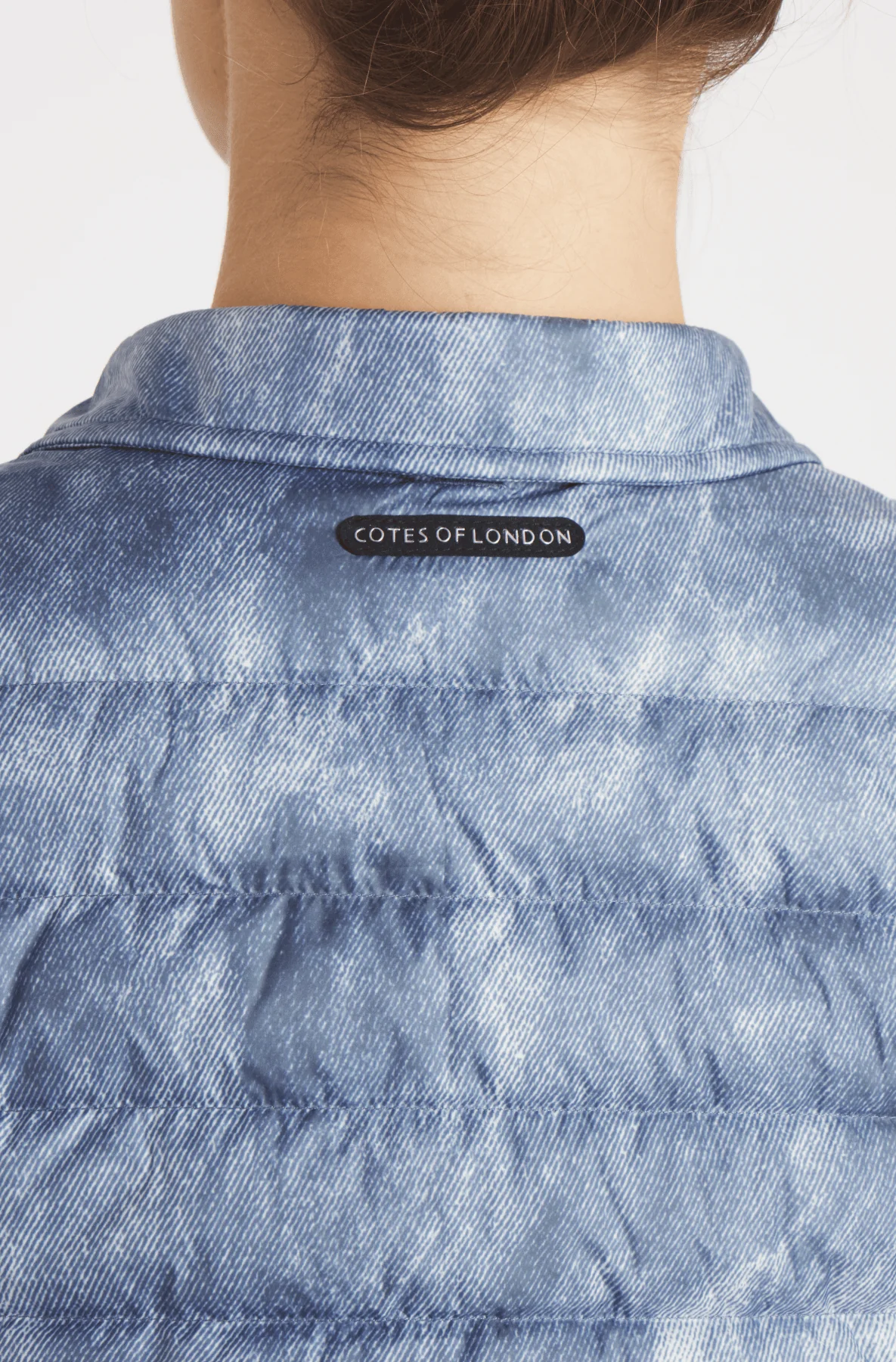 The Harrow Royale | Down Shirt | Blue Jean Print - Image 9