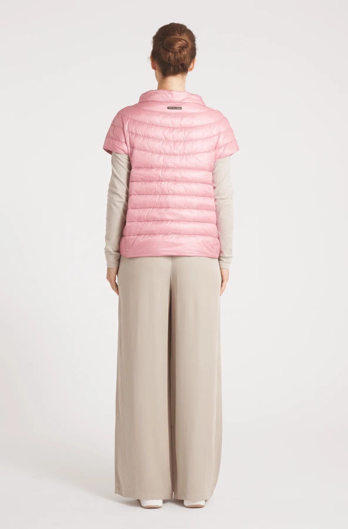 The St Barts | Down Vest | Dusty Rose - Image 6
