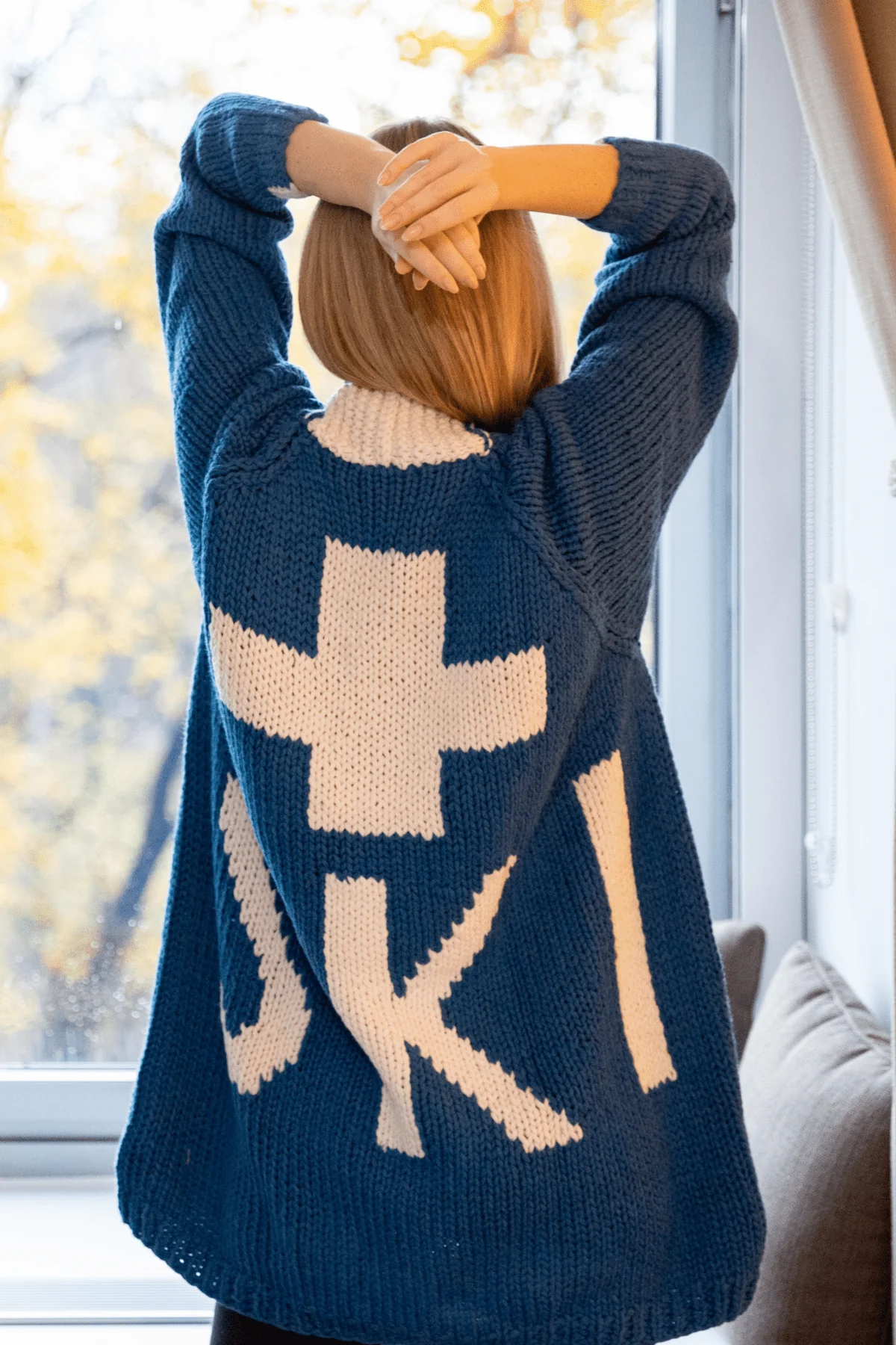 The Buxton | Hand Made Wool Cardigan - Image 11