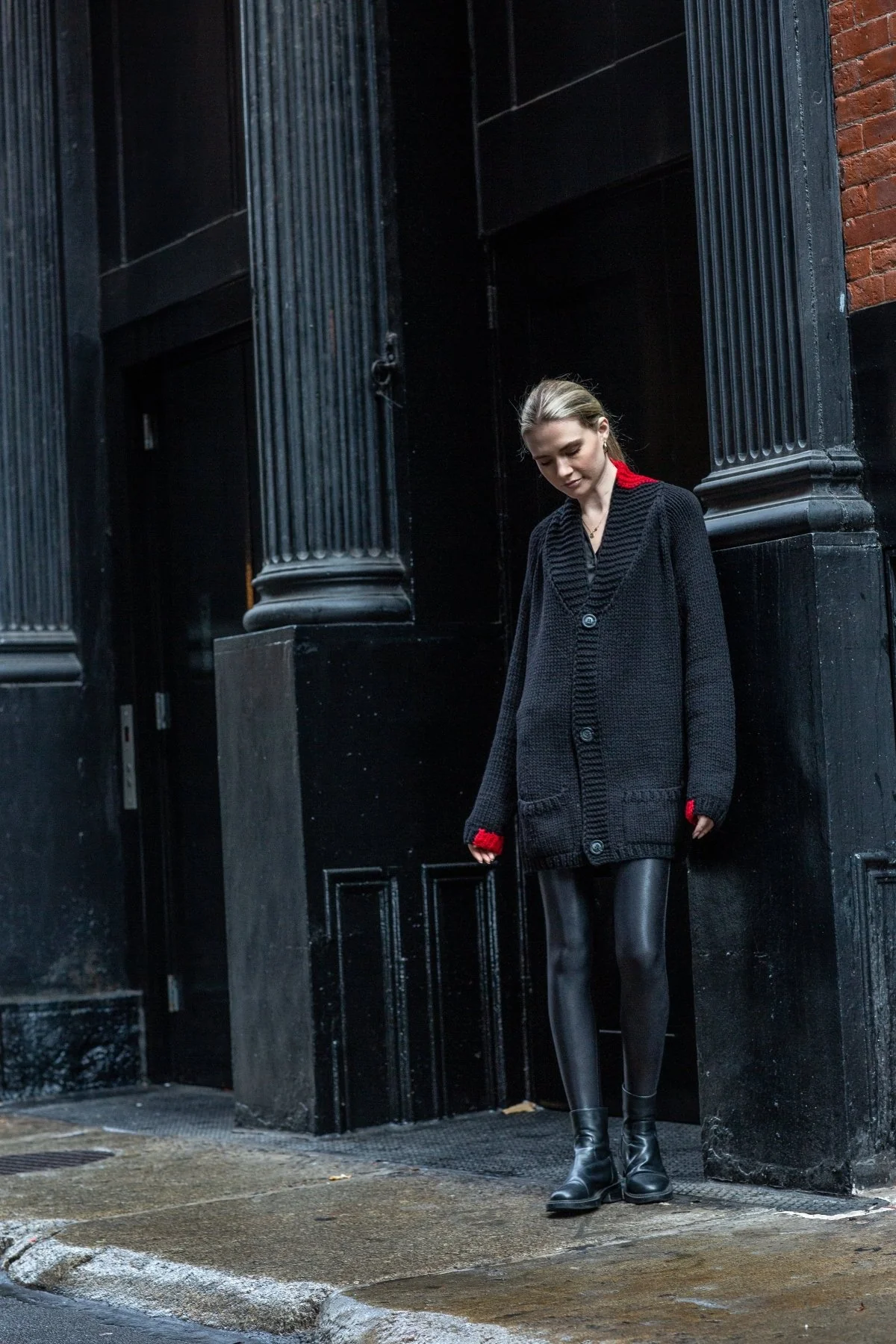 The Buxton | Hand Made Wool Cardigan - Image 8