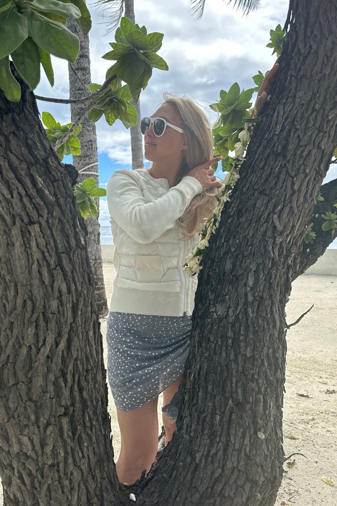 The Duchess | Down / Wool Jacket | Ivory - Image 5