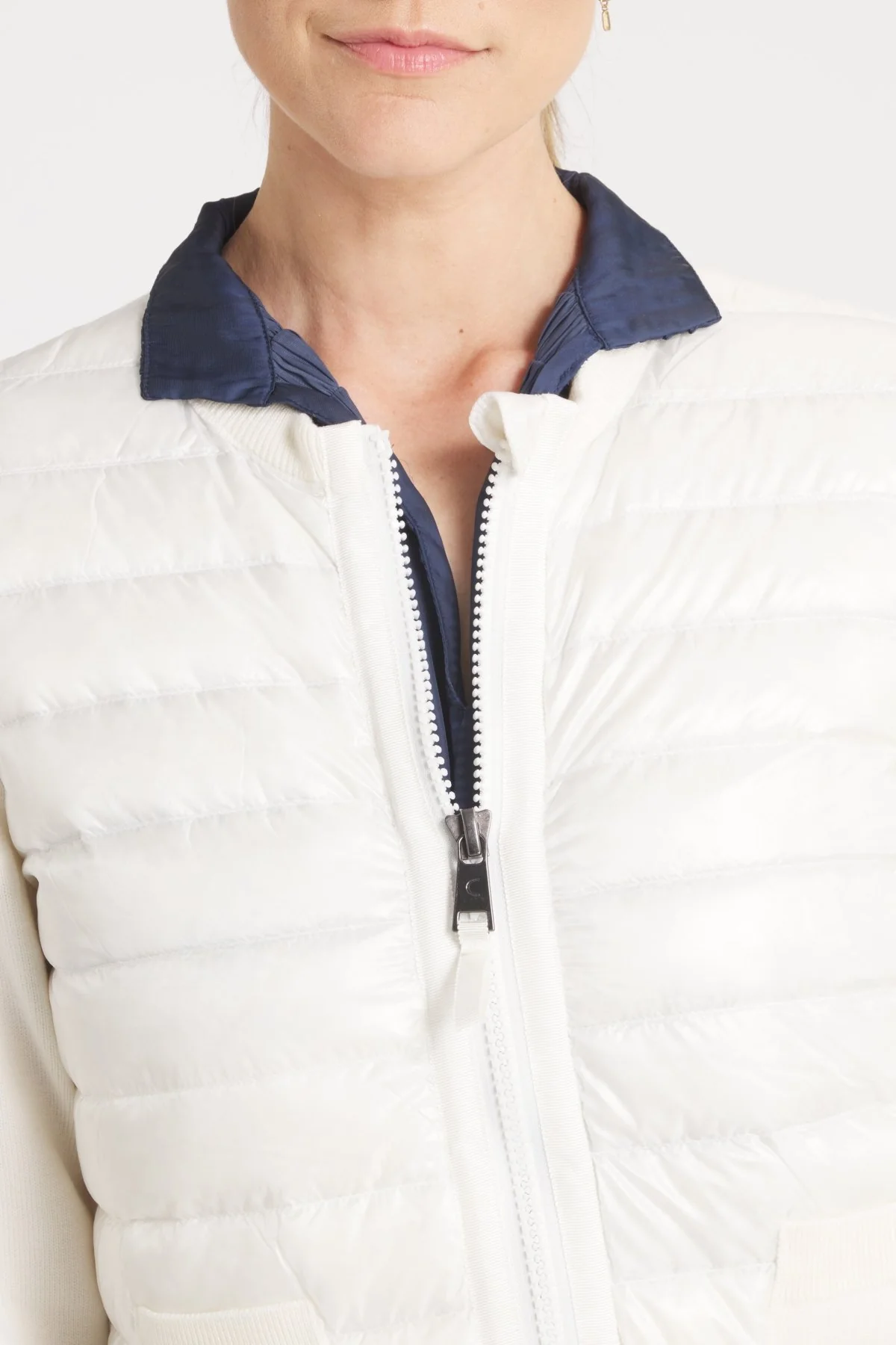 The Duchess | Down / Wool Jacket | Ivory - Image 6