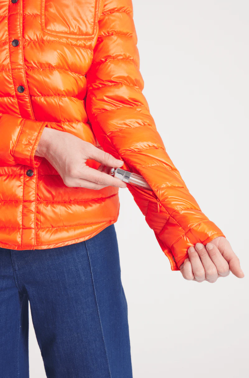 The Harrow Royale | Down Shirt | Bordeaux - Image 5