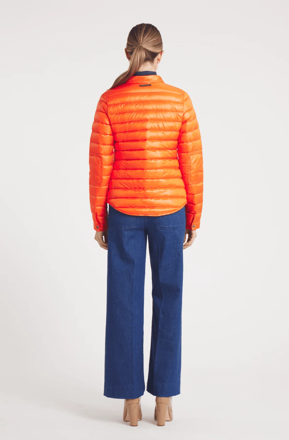 The Harrow Royale | Down Shirt | Orange - Image 7