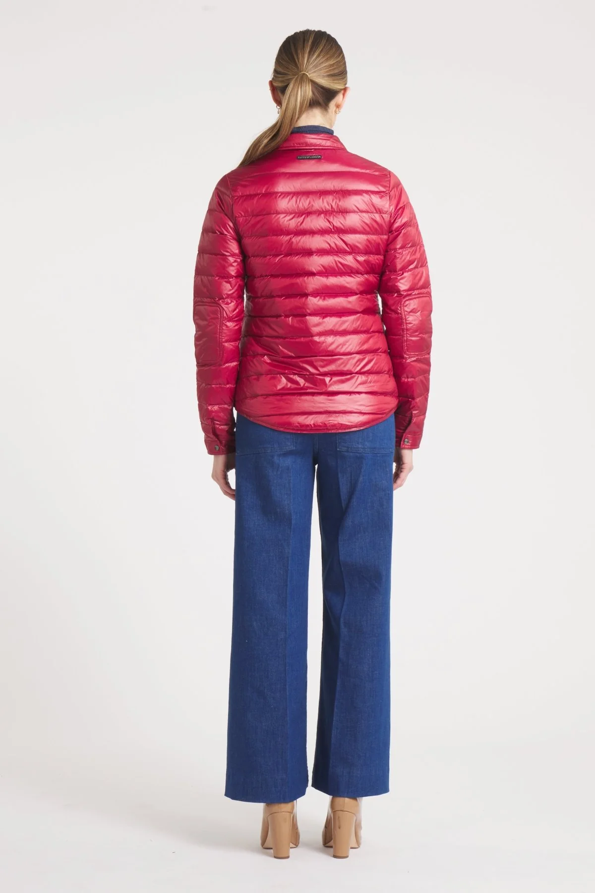 The Harrow Royale | Down Shirt | Bordeaux - Image 7