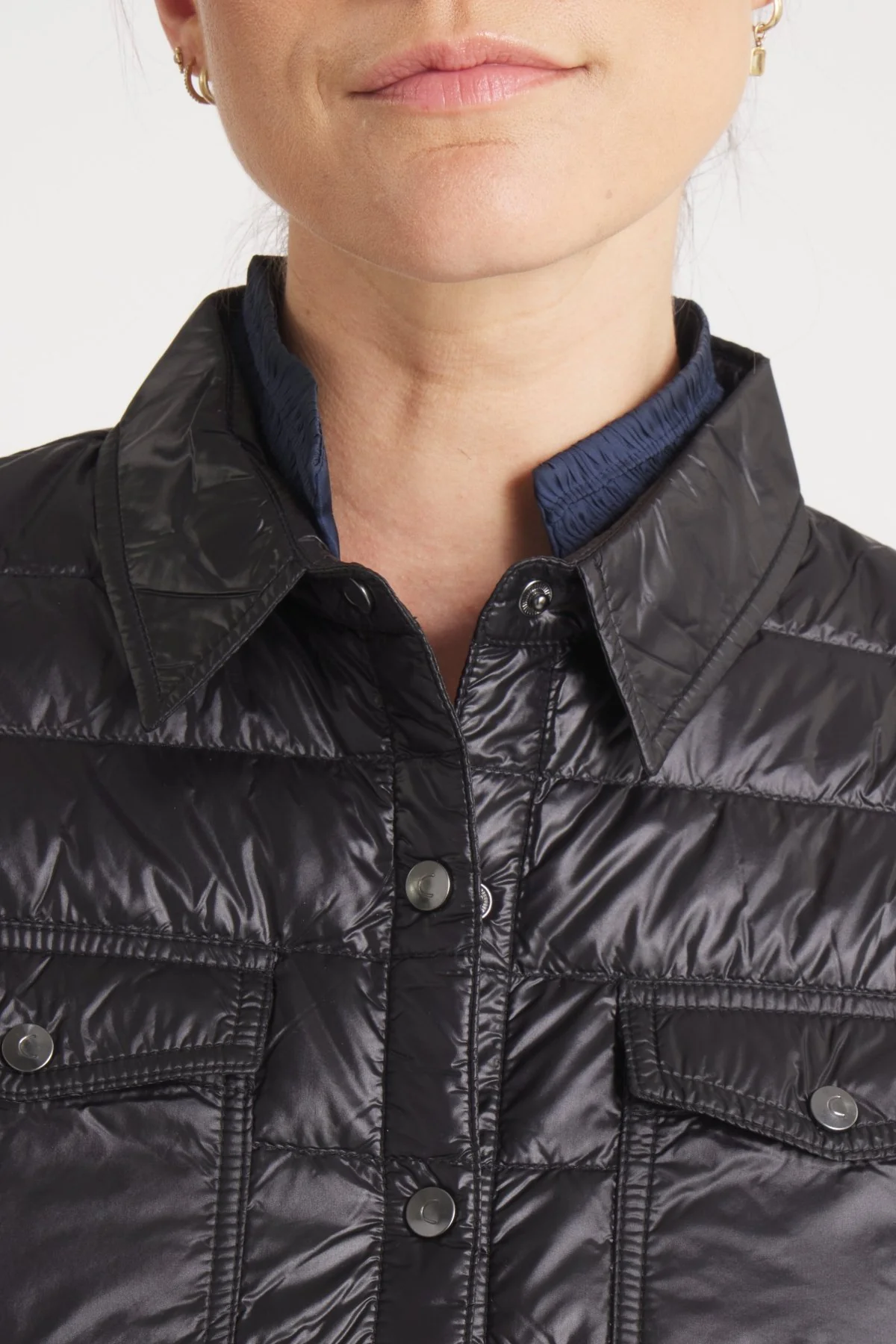 The Harrow Royale | Down Shirt | Midnight Black - Image 7