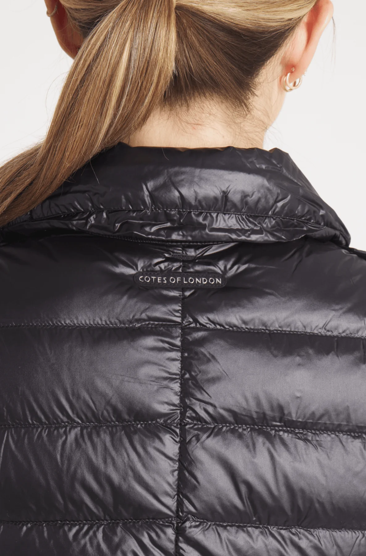 The Silverstone | Down Motorcycle Jacket | Midnight Black - Image 10