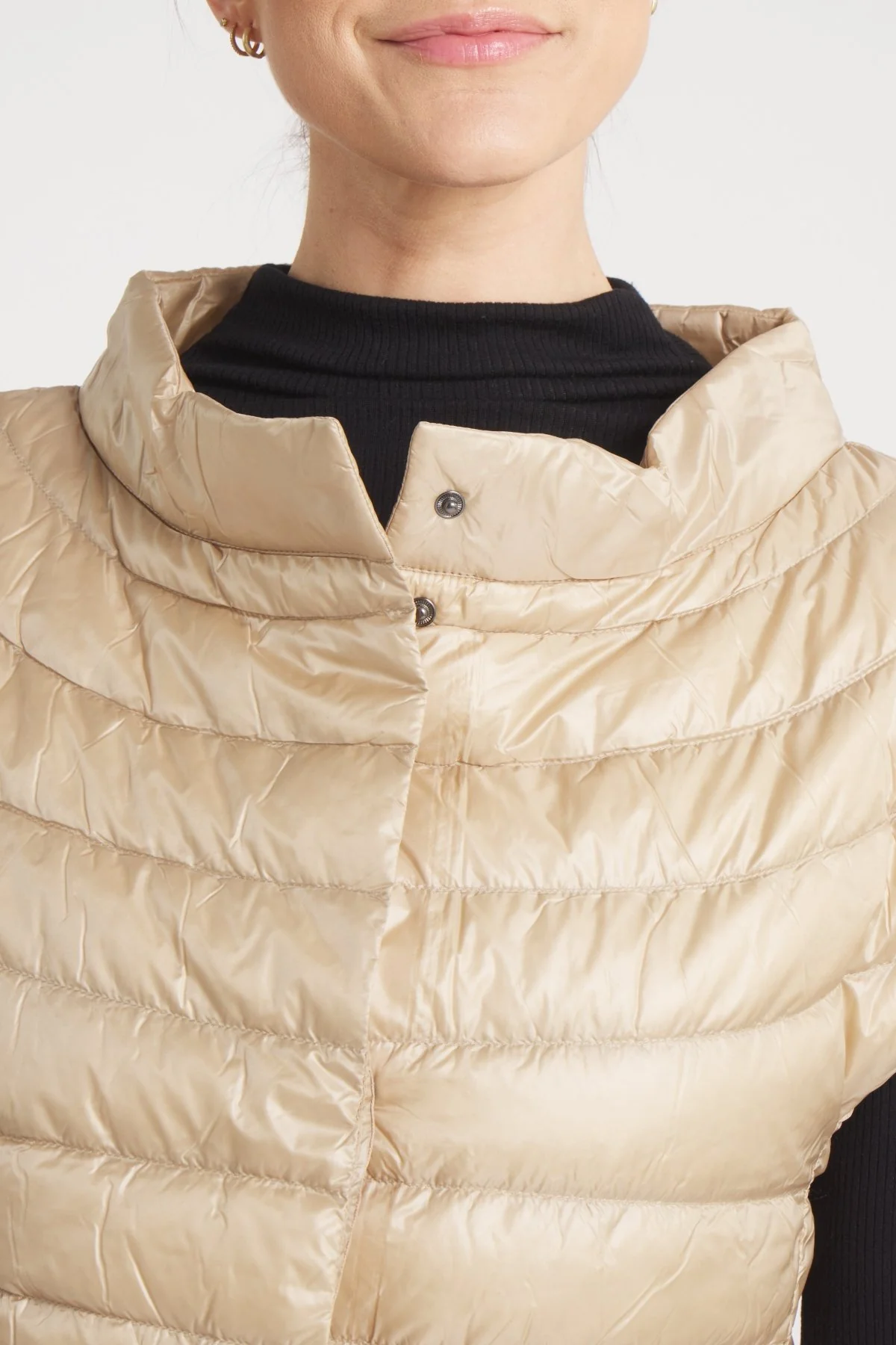 The St Barts | Down Vest | Taupe - Image 5