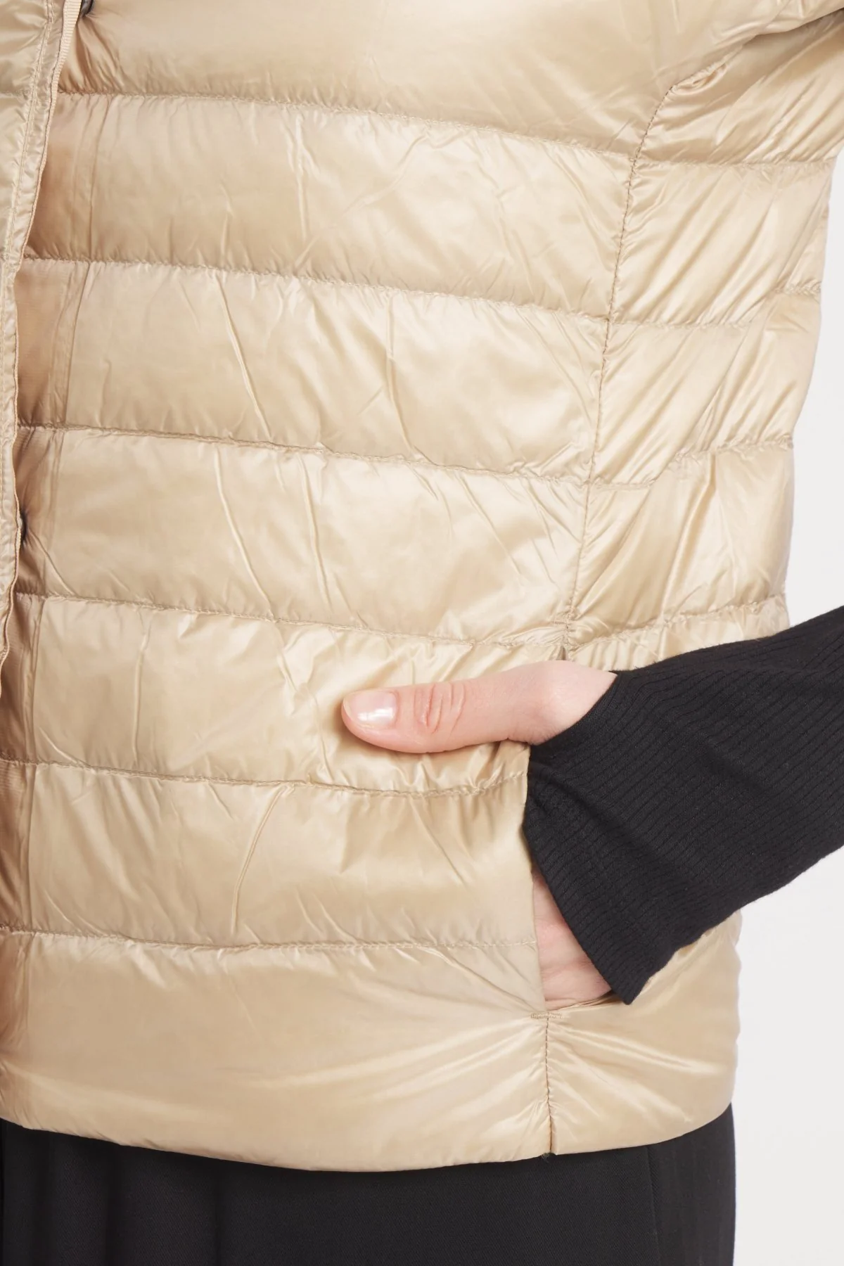 The St Barts | Down Vest | Taupe - Image 6