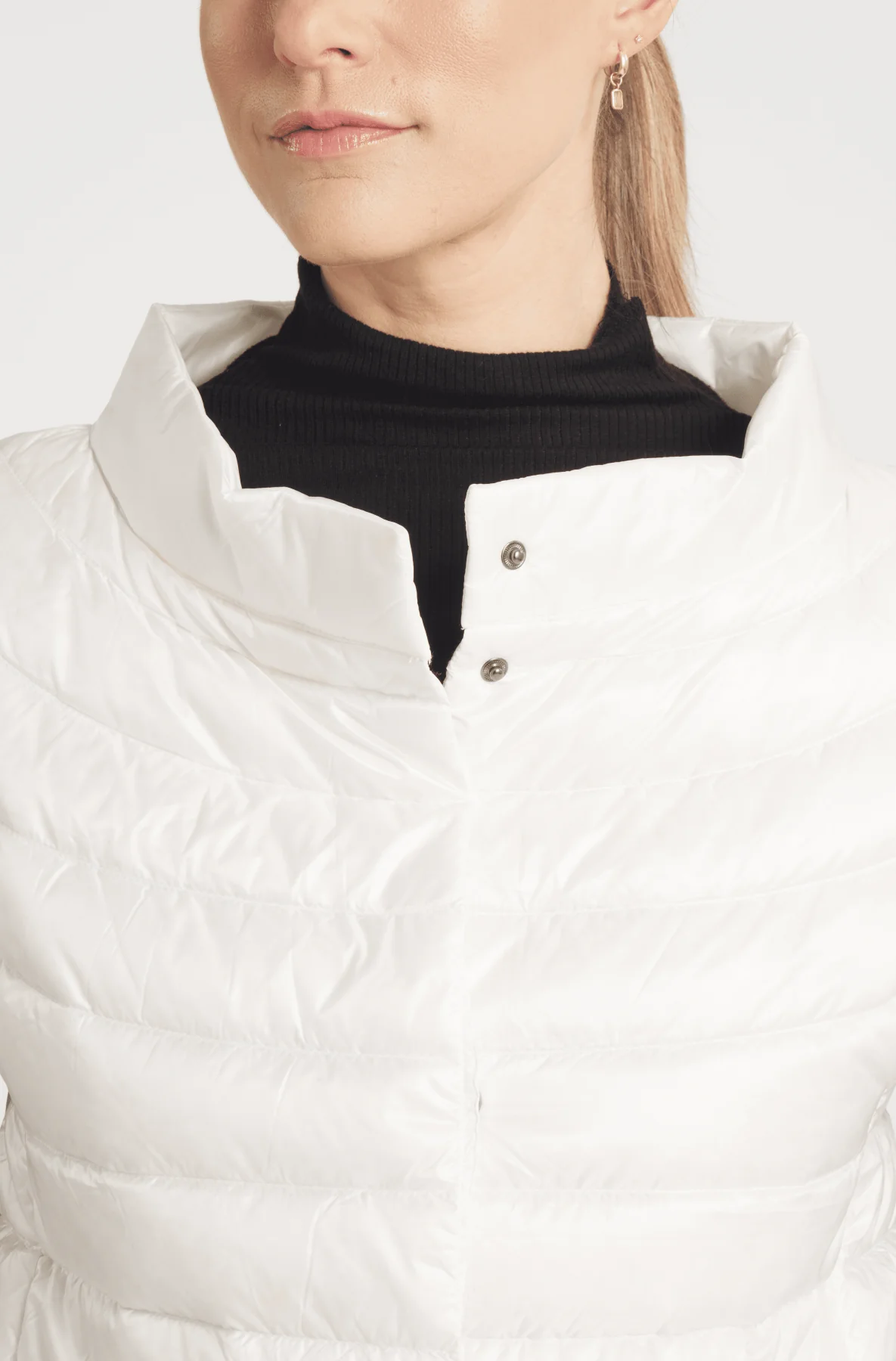 The St Barts | Down Vest | Ivory - Image 4