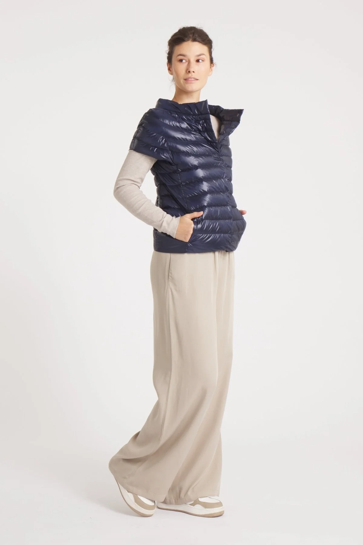 The St Barts | Down Vest | Navy - Image 4