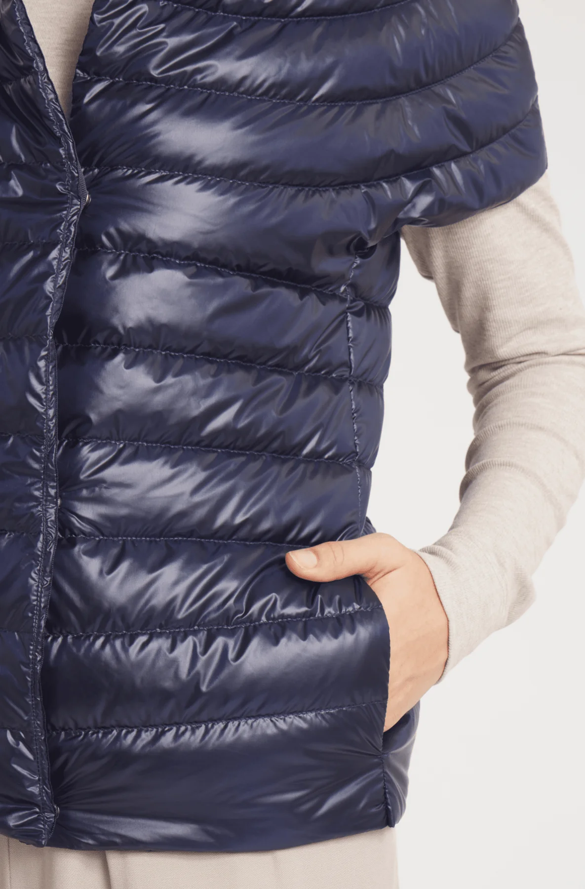 The St Barts | Down Vest | Navy - Image 5