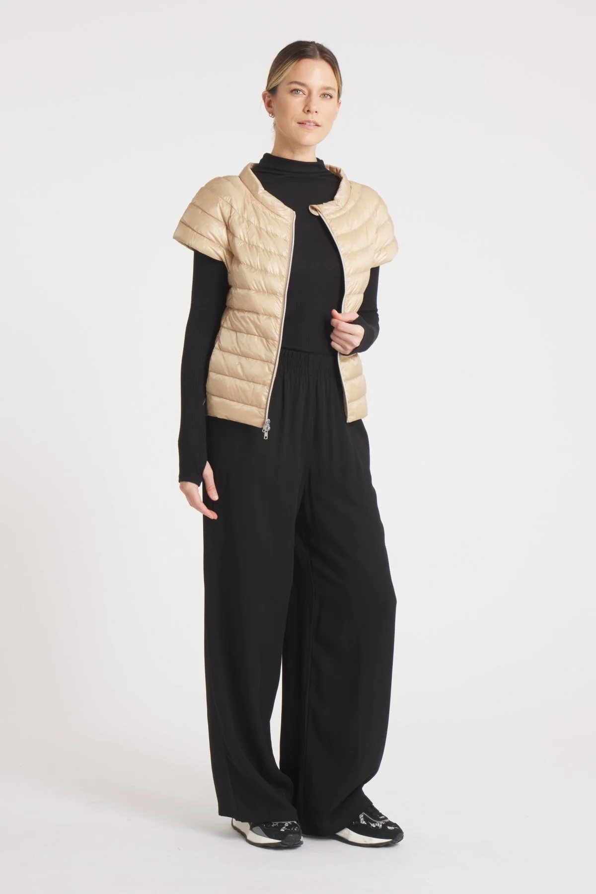 The St Ives | Down Vest | Camel - Image 6