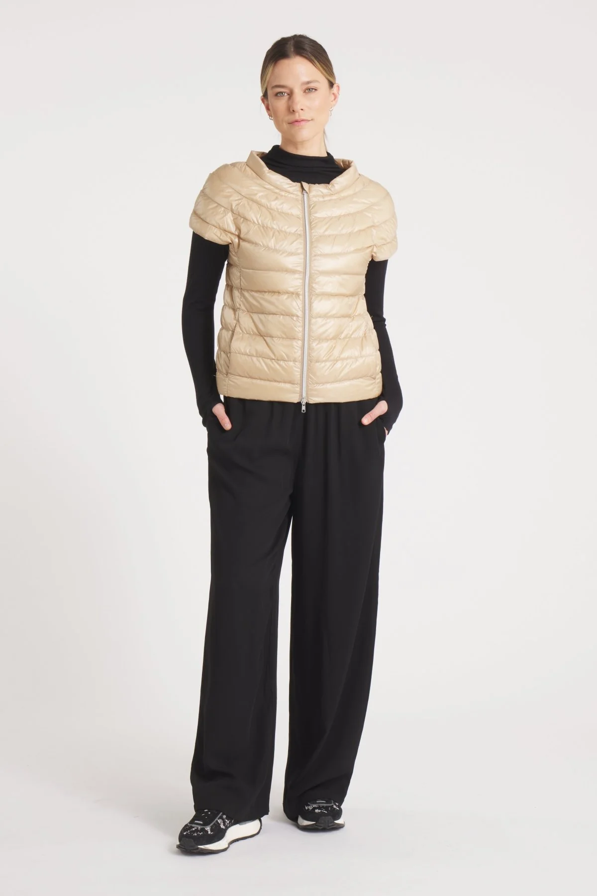The St Ives | Down Vest | Camel - Image 9
