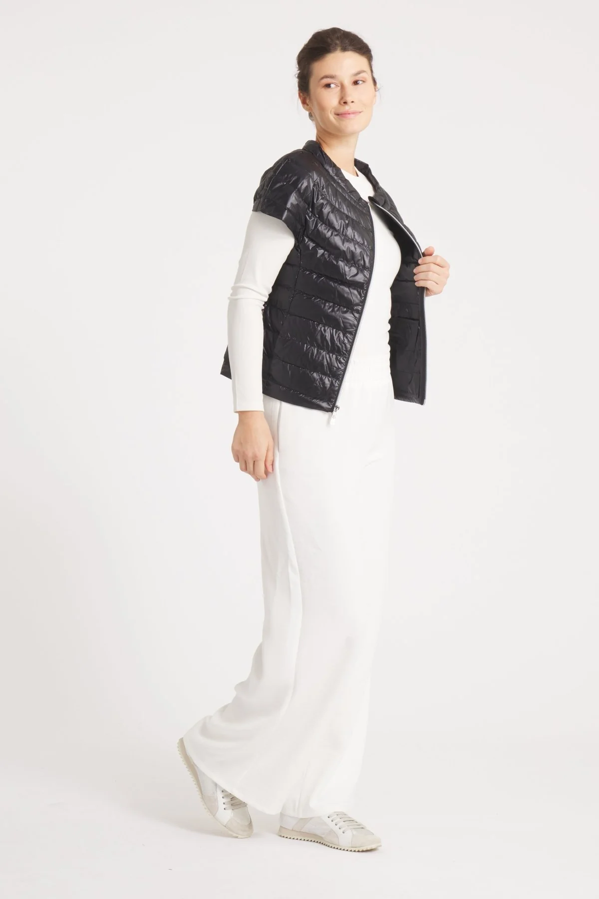 The St Ives | Down Vest | Midnight Black - Image 7
