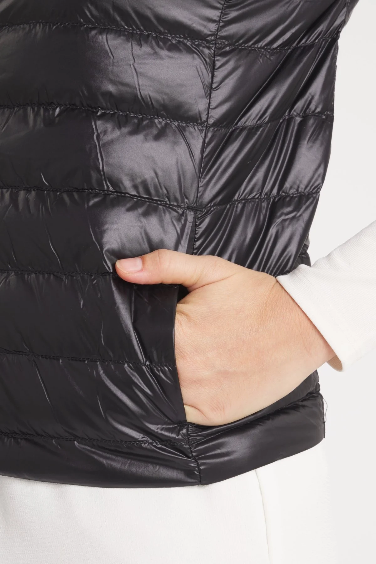 The St Ives | Down Vest | Midnight Black - Image 8