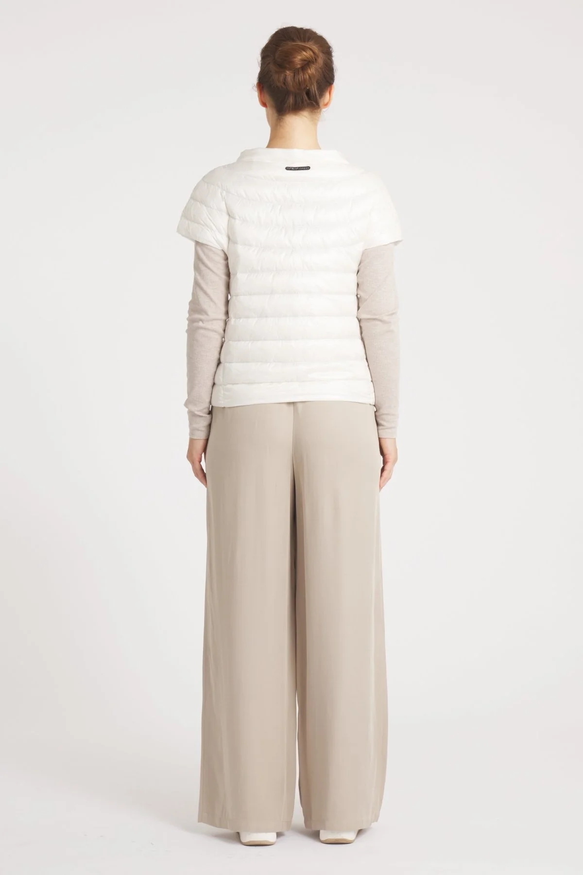 The St Ives | Down Vest | Ivory - Image 7