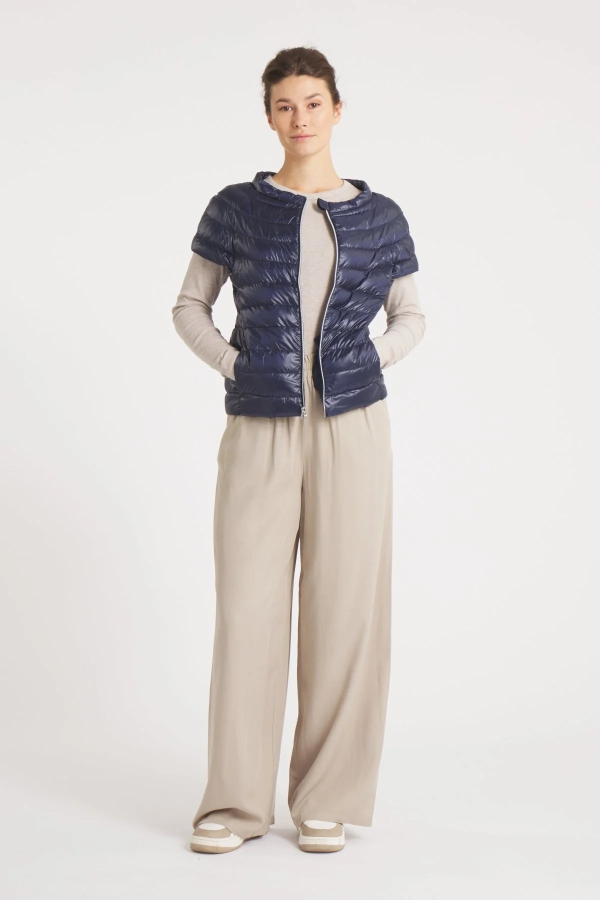 The St Ives | Down Vest | Ink Navy - Image 4